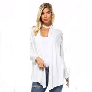 NWOT White Cardigan
